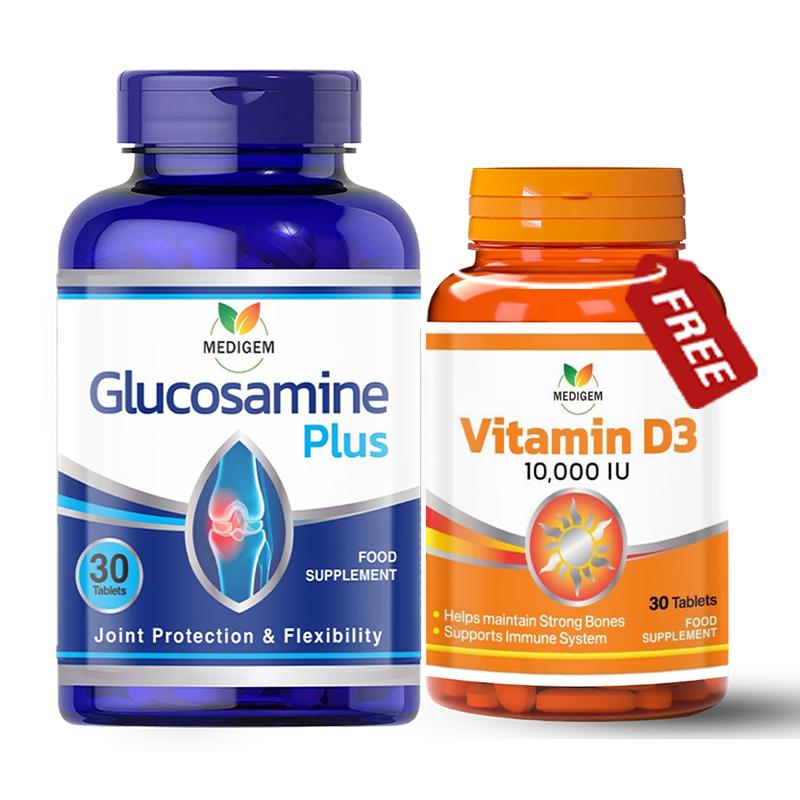 Buy Glucosamine Get 1 Vitamin 10000 IU Free